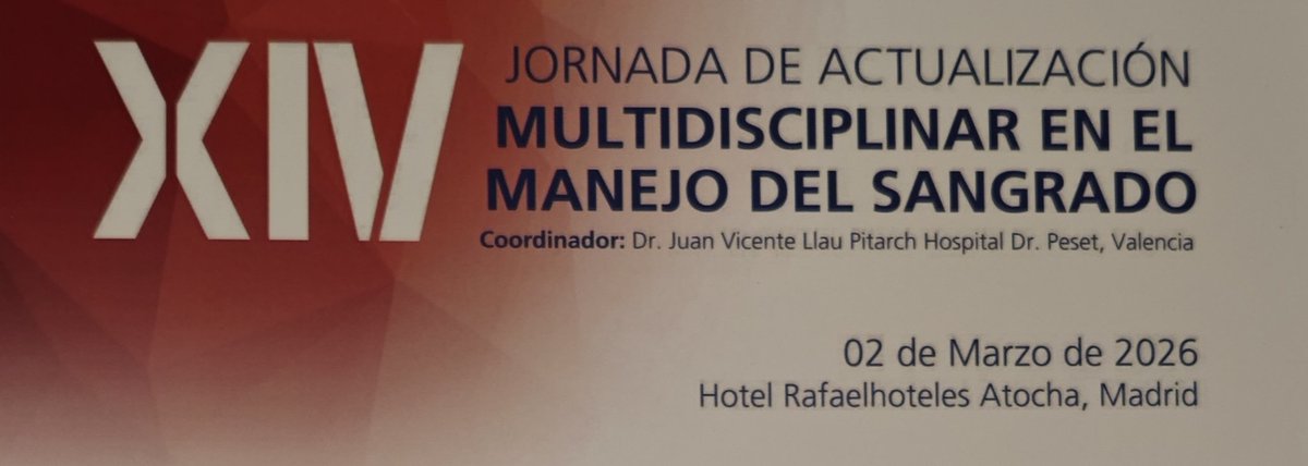 Hemostasia en X tweet media