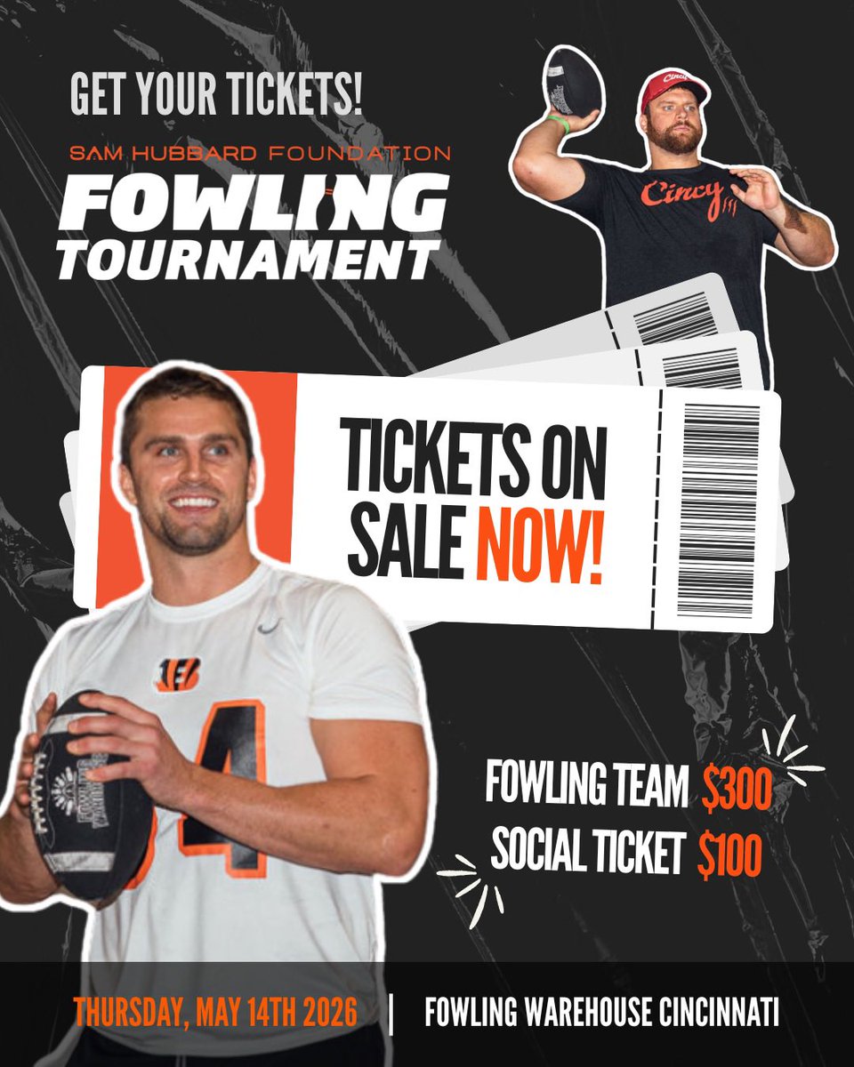 The Sam Hubbard Foundation tweet media