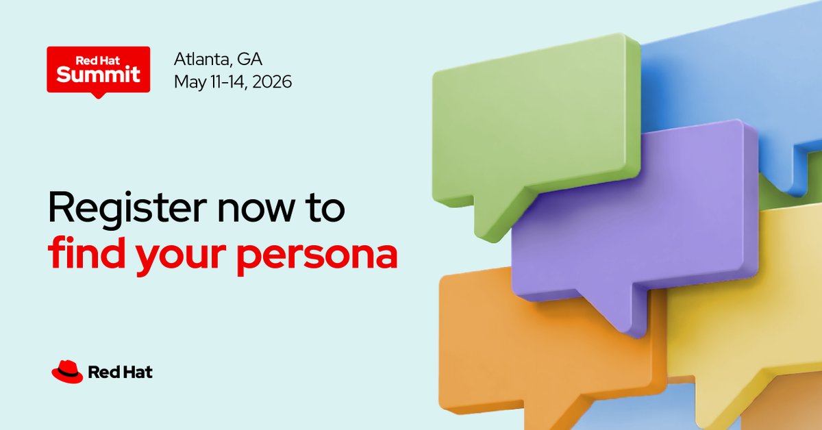 Red Hat Summit tweet media
