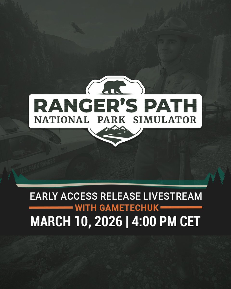 Ranger's Path: National Park Simulator tweet media