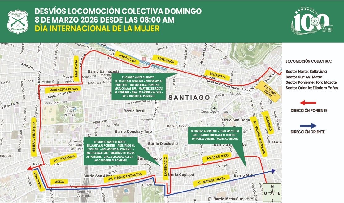 TransporteInforma Región Metropolitana De Santiago tweet media