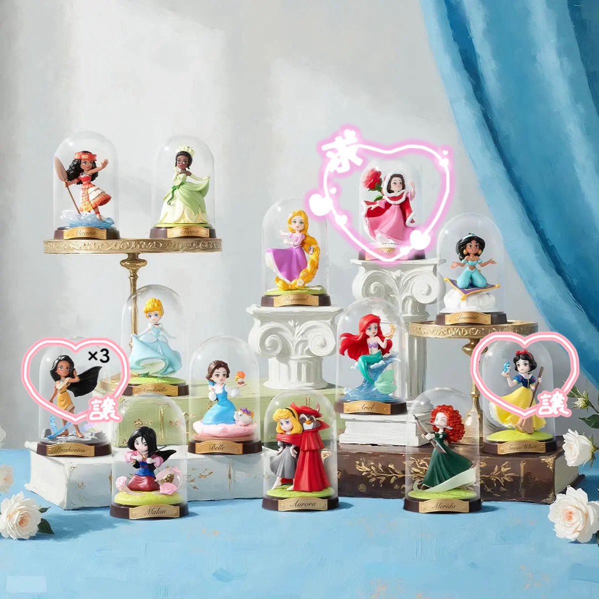 Tag__Rc's tweet photo. Disney Princess Create Your World POPMARTディズニー プリンセス ポップマート買取 交換

【譲】白雪姫・ポカホンタス
【求】シークレットベル/定価＋送料

カードで中身確認/外箱開封済み/内袋未開封
お気軽に買取又は交換お声掛けください

横浜・都内手渡し・郵送 https://t.co/cgFwHPIySj