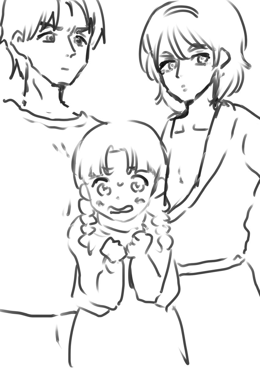 これ以上はいけない…と筆を置いた 