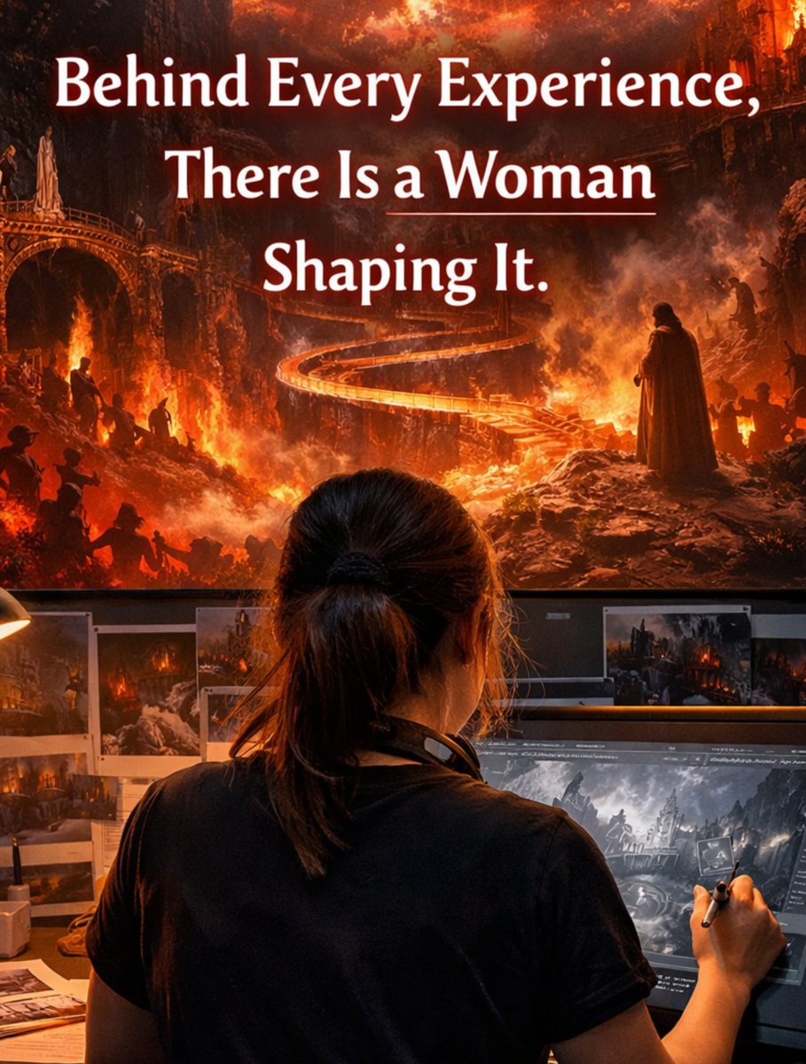 outdoorfactory's tweet photo. Behind every breathtaking experience, there is a woman shaping it. 

On this International Women's Day, we celebrate the incredible women of Outdoor Factory — the designers, engineers, architects, artists, and visionaries who bring extraordinary worlds to life, one detail at a time.

From concept to construction, your creativity and dedication are the foundation of every unforgettable moment guests experience in our parksand museums .
Thank you for building the magic and Dante's Inferno!

#InternationalWomensDay #WomenInEngineering #WomenInDesign #WomenWhoBuild #IWD2026 #Dante #DanteInferno