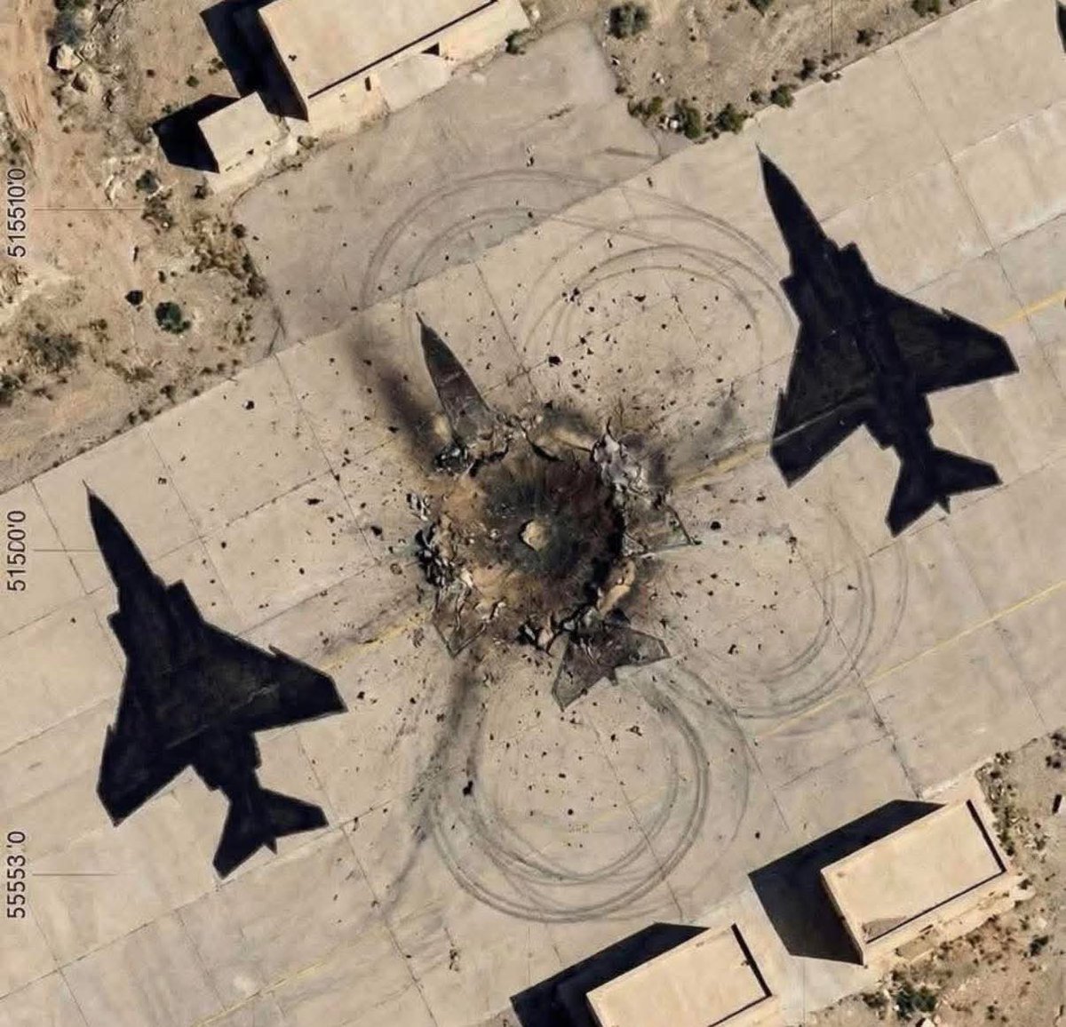 JUST IN: Iran allegedly painted fake plane on concrete. U.S. thought they were real. 

They spent over $5 million to bomb them. Then realized they’d been deceived.
#IranIsraelWar #INDvsENG #Trump