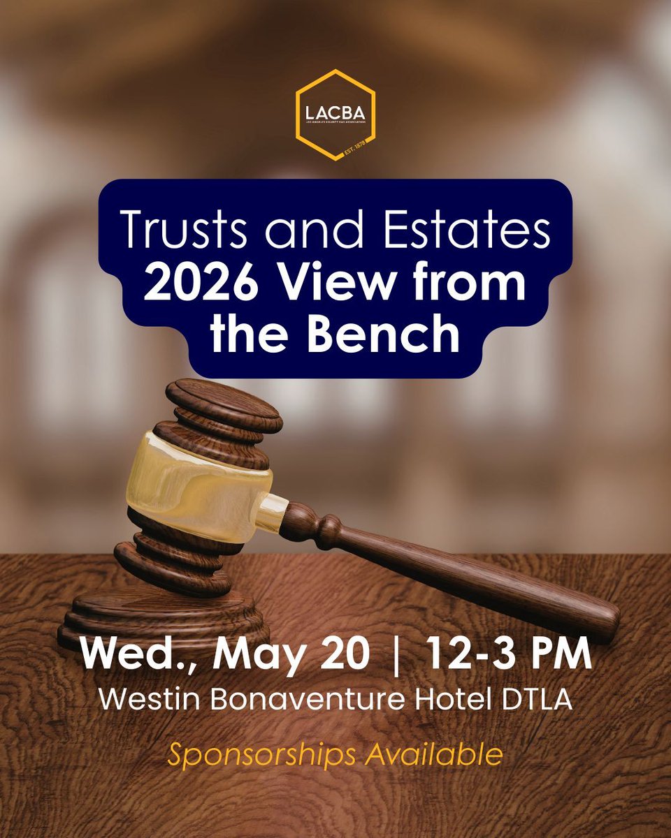 Los Angeles County Bar Association tweet media