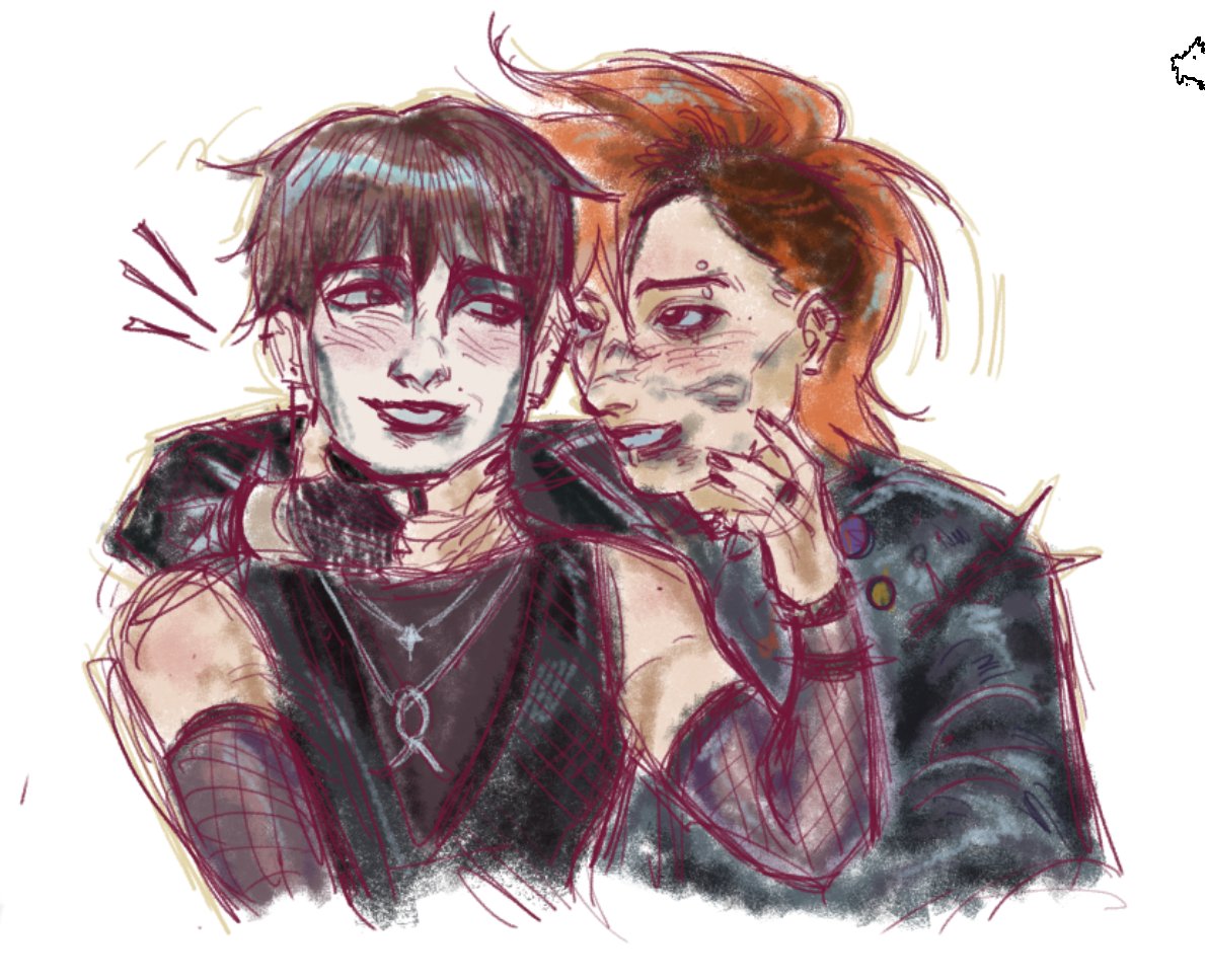 klyderich's tweet photo. Magma doodles I forgot to post #byler https://t.co/ADZXbrnf1d