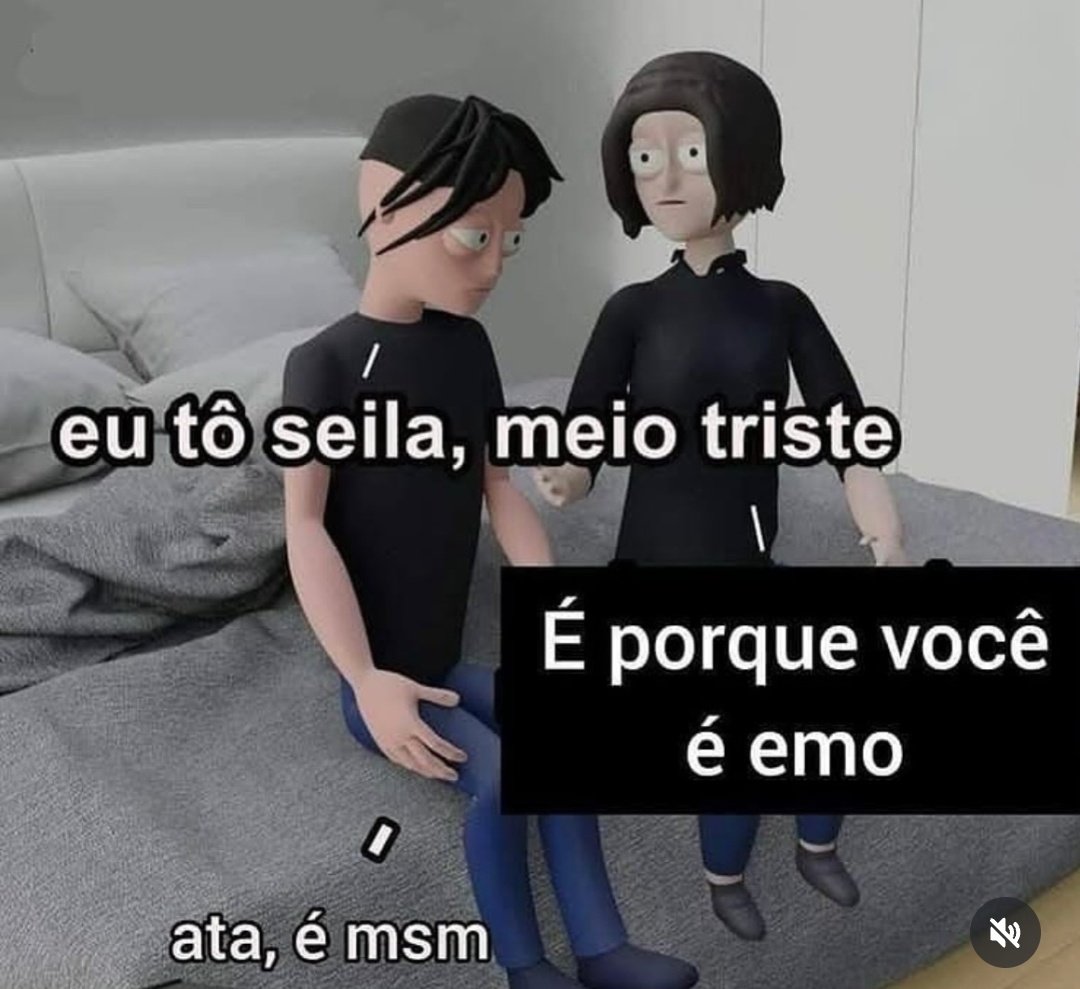 to meio assim hoje