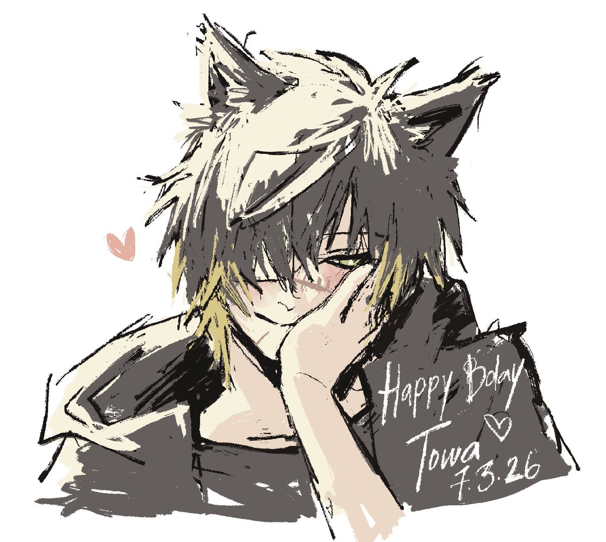kahofork's tweet image. Happy bday towa!! #スロダメ #slowdamage #nitrochiral