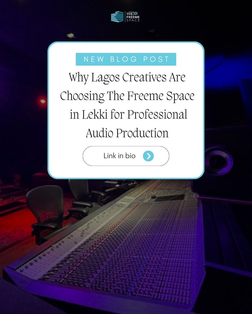 Why Lagos Creatives Are Choosing Studio Lekki for Professional Audio Production

Discover why more Lagos creatives are choosing studio Lekki for professional audio production. FreeMe Space offers world-class soundstage and Dolby Atmos facilities in Lekki.

thefreemespace.com/blog/why-lagos…