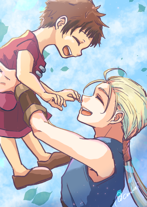 #幻水リマスター_1周年
また彼らの物語を始めていただけてとても嬉しく思います
リマスター1周年おめでとうございます！！