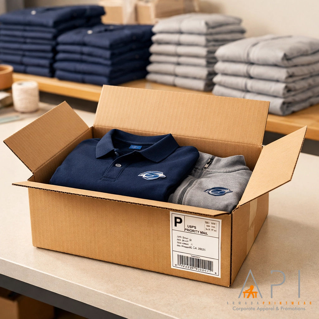 ArmadaPrintWear's tweet image. Logistical headache? Not with us! 📦

Get bulk pricing + individual shipping at API Corporate.

✅ Deep UPS discounts
✅ $3 handling fee

We handle the tape &amp;amp; labels while you focus on the big picture. 🚚✨

#BulkOrdering #Logistics #CustomApparel