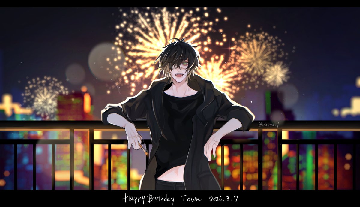 iru_mi07's tweet image. 𝐇𝐚𝐩𝐩𝐲 𝐁𝐢𝐫𝐭𝐡𝐝𝐚𝐲 𝐓𝐨𝐰𝐚🥃
#スロダメ #slowdamage #トワ誕生祭2026