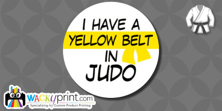 WackyPrint's tweet image. You earned your yellow belt in Judo — congratulations on this  exciting milestone! 🥋💛 All that hard work deserves to be shown off, so  celebrate your achievement with a #CustomSticker you can display with  pride.

wackyprint.com/store/sports/m…