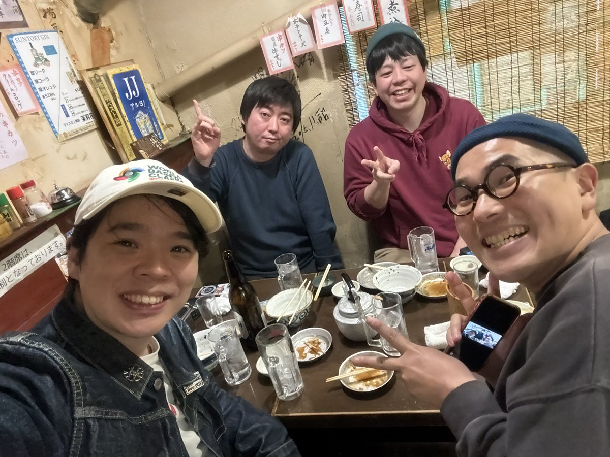 fujinaokiwara's tweet photo. 堂山ダイアゴナルでした！
ガッチガチのネタで負けました！悔しい！でも大阪でもウケるって分かり久しぶりな芸人さんとお話できて楽しかったです！
お客様、スタッフの皆様、ご馳走様してくれたこにおさん、そしてなにより帽子褒めてくれた帝国チーズグラタンのさかけんさんありがとうございました😊 https://t.co/tpxoIBBEgy