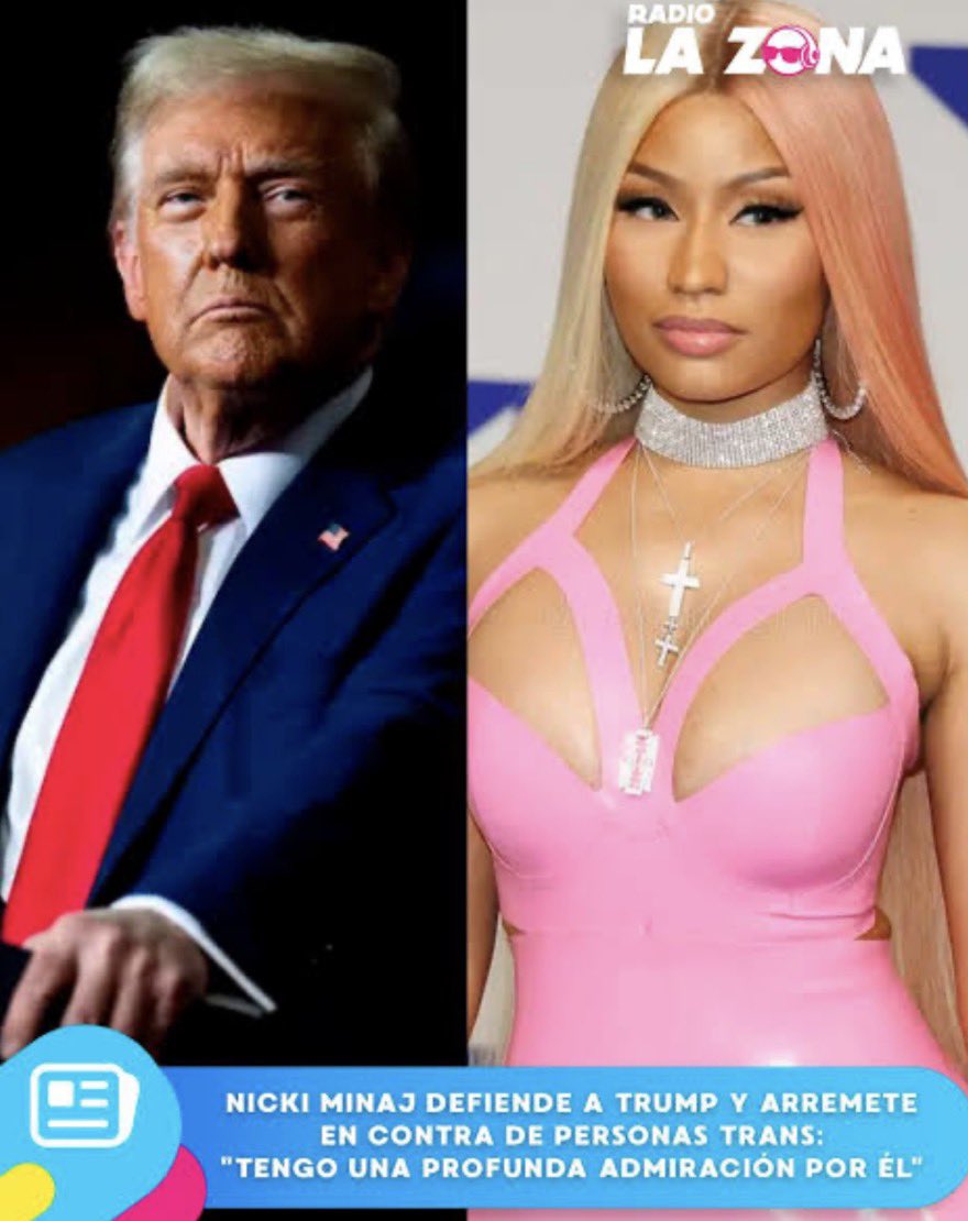 PeleD10S's tweet photo. @dokfrenia Pero si nicki minaj se atacada por también estar a favor. https://t.co/Xr1vpL7xFb