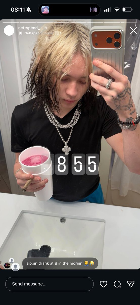 qwertv0dka's tweet photo. It’s 9am and this nigga havin drank for breakfast https://t.co/jn3cmlp011