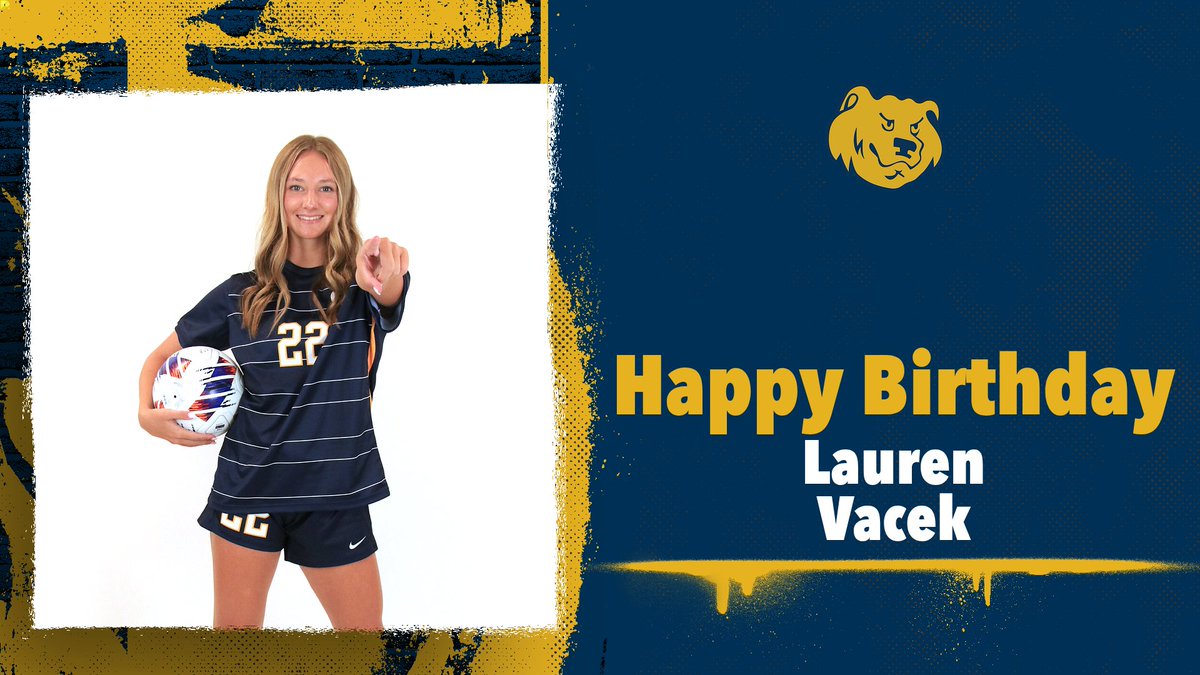 CSPBearsSOC's tweet photo. Wishing a very Happy Birthday to Lauren Vacek! 🎉
#GoCSP #GoBears https://t.co/yabYGbDVUT
