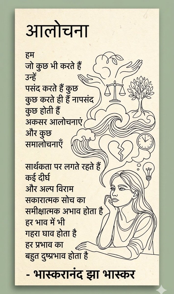 #आलोचना #कविता #भास्कर #हिन्दी