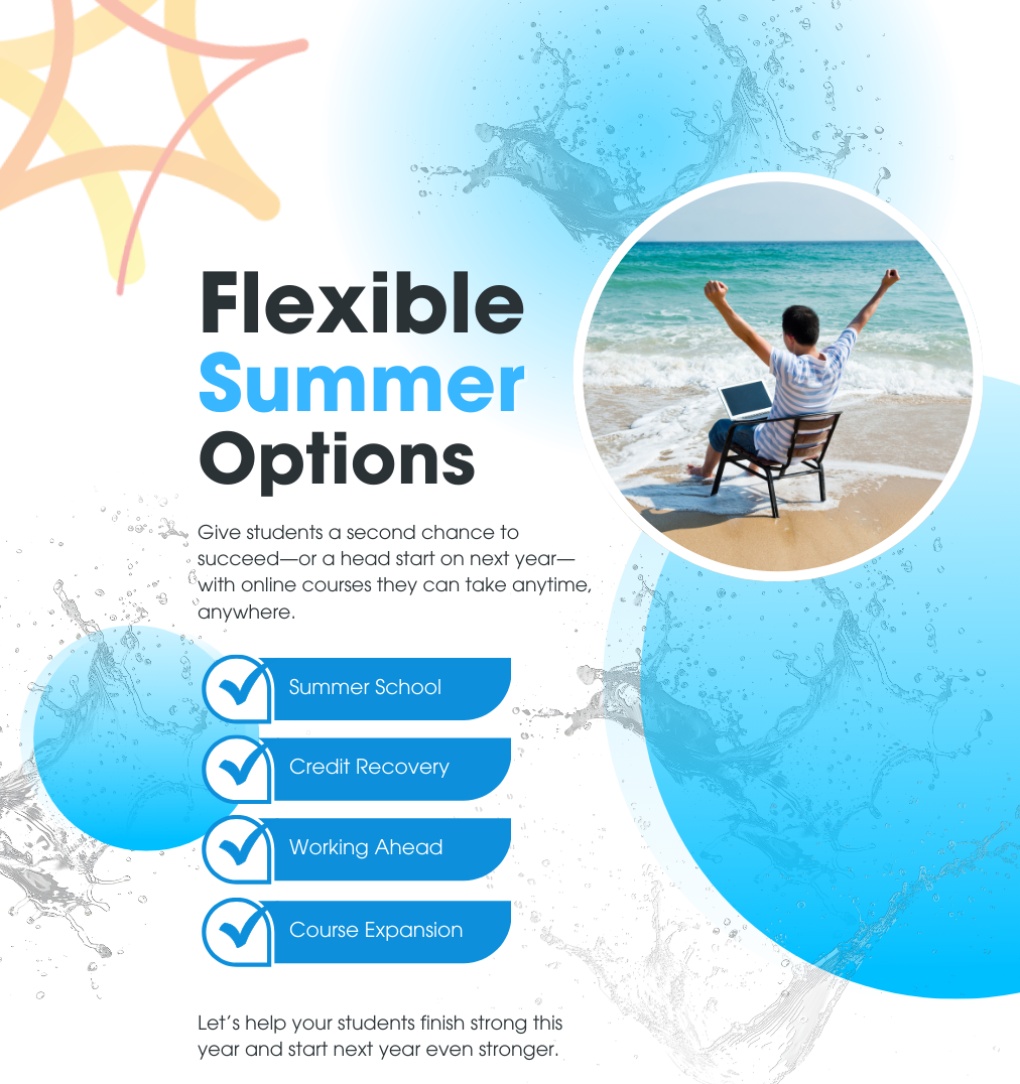 It’s not too early to be thinking about how your school can help students get ahead this summer. Sevenstar’s biblically integrated online courses provide flexible learning paths for every student. 

Visit zurl.co/fikJ1 to learn more!

#Sevenstar20Years #SummerSchool