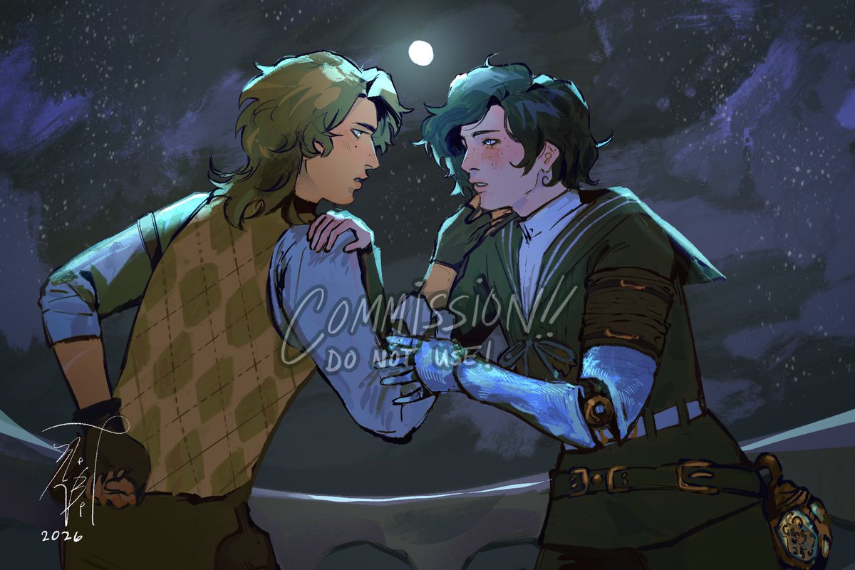 Hi yall my commissions are open again :DD here’s one of my recent favorites ehe 

I do couple comms mostly…but I might open portrait comms someday✌️

vgen.co/Drag0nproot

#vgen #VGenComms #commissionsopen