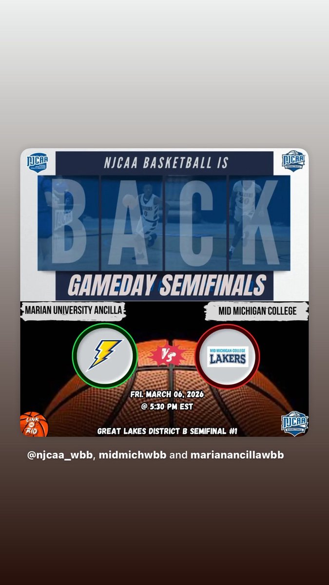 Mid Michigan College WBB tweet media