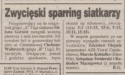 TomekGrabowski6's tweet photo. 29.08.1995 - debiut "Świdra" w Stilonie. https://t.co/p9e9B6Aaat