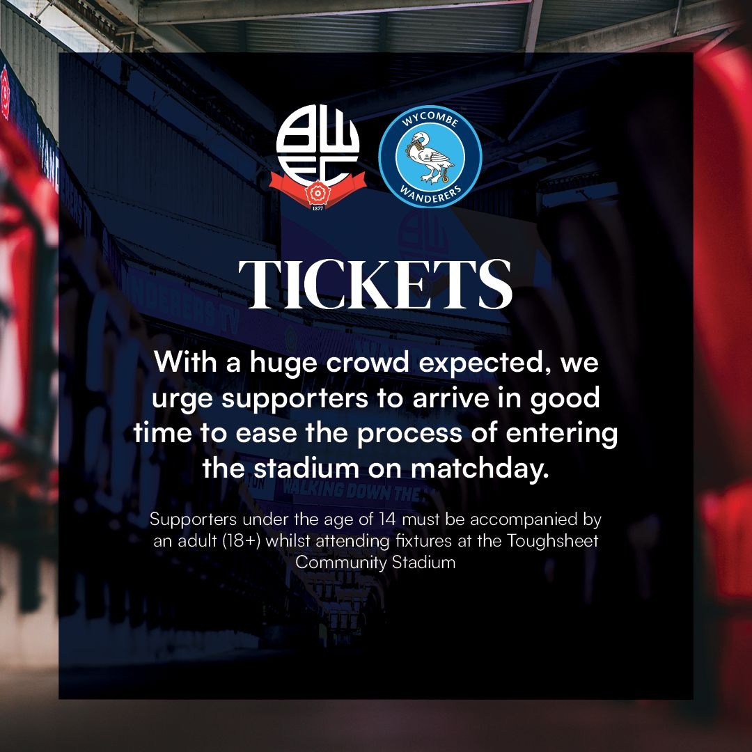 OfficialBWFC's tweet photo. 🗞️ Supporter Match Pack | Wycombe Wanderers (H)

With plenty going on in and around the Toughsheet Community Stadium, here's a useful guide if you're joining us today! ℹ️👇

#bwfc