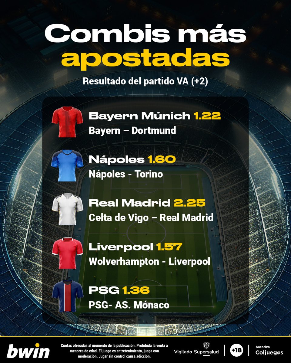 bwin Colombia 🇨🇴 tweet media