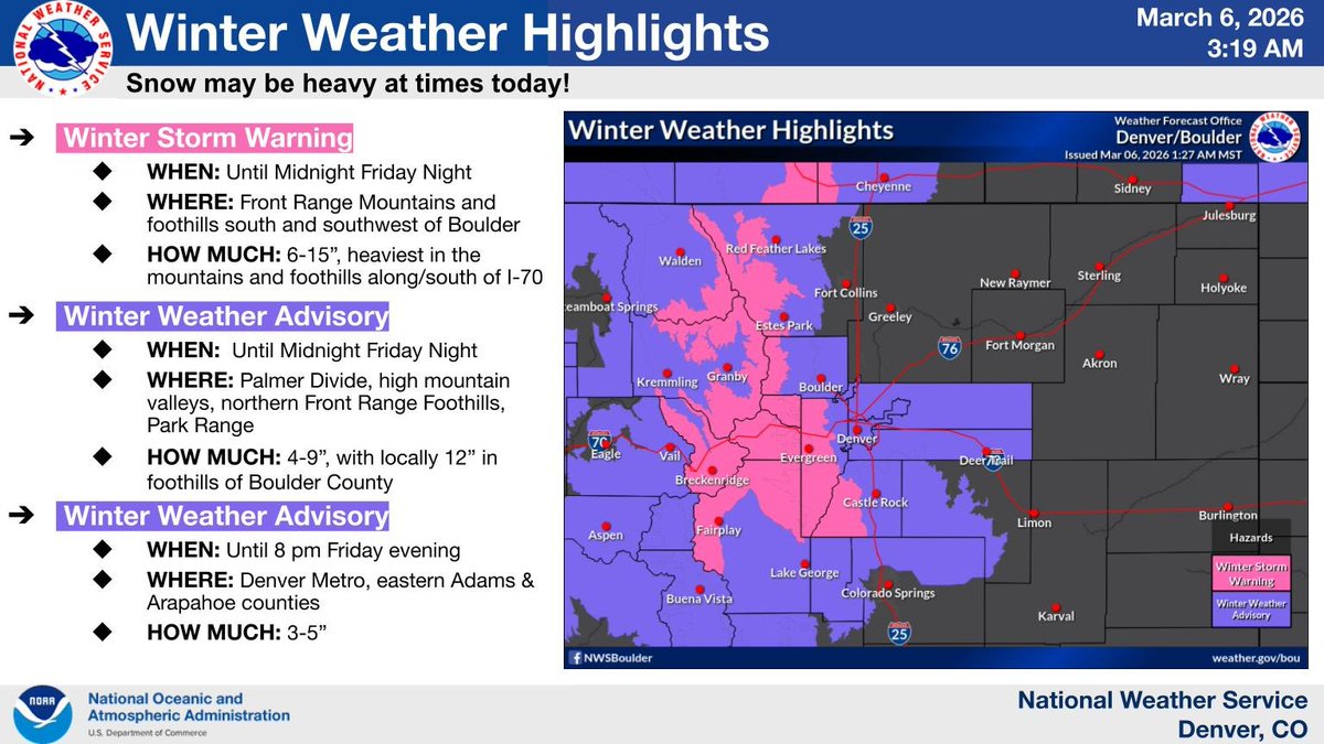 NWS Boulder tweet media