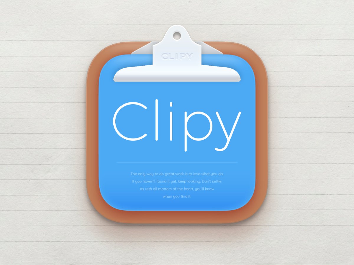 sennapetsu's tweet photo. Clipy，简单好用高性能的 macOS 剪贴板管理器。Icon by me. https://t.co/9iTbGGGVD4