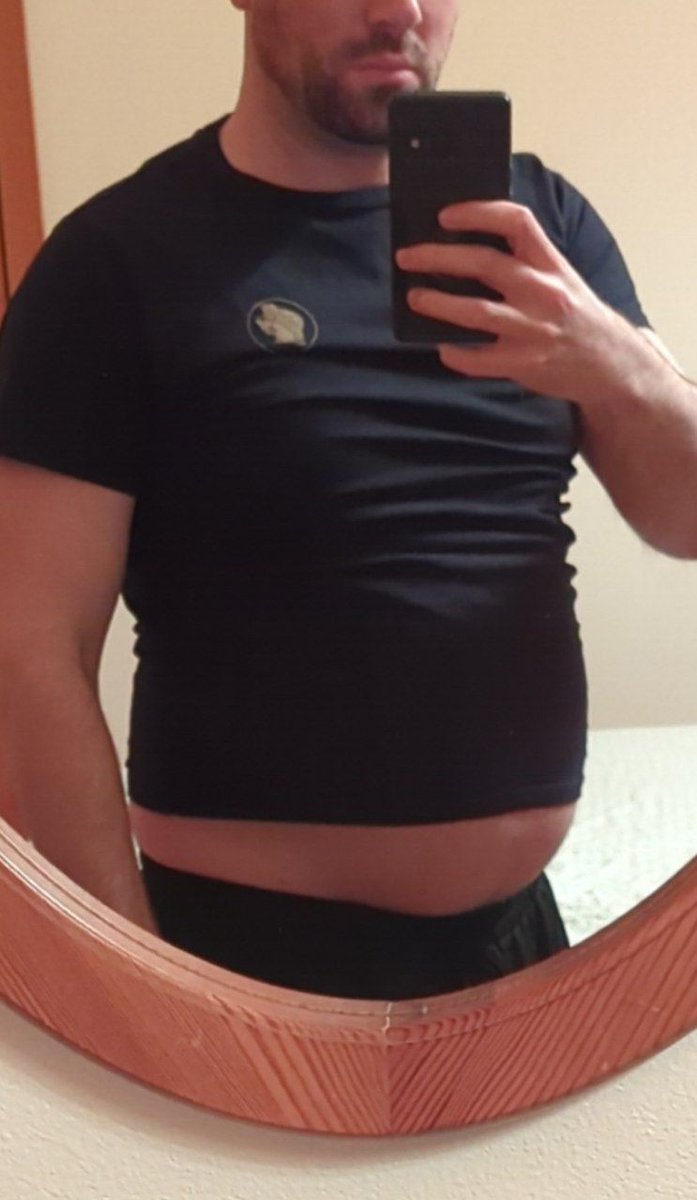 overfedexjock's tweet photo. Going to eat my way out of this shirt. 😈 https://t.co/UnVNFydZX3