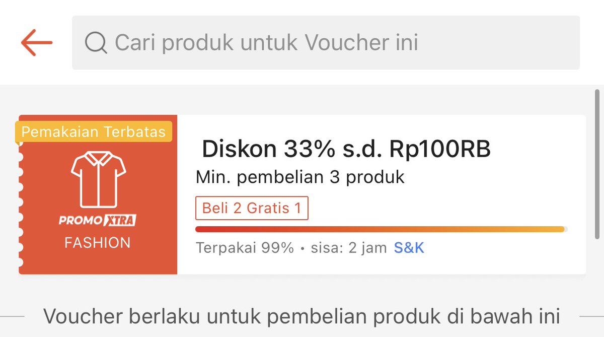 maettchuu's tweet photo. yang mau beli baju lebaran mending pake diskon ini bisa beli 2 gratis 1 #8MalamAdaShopeeBeli2Gratis1 https://t.co/awzIzSYtKk