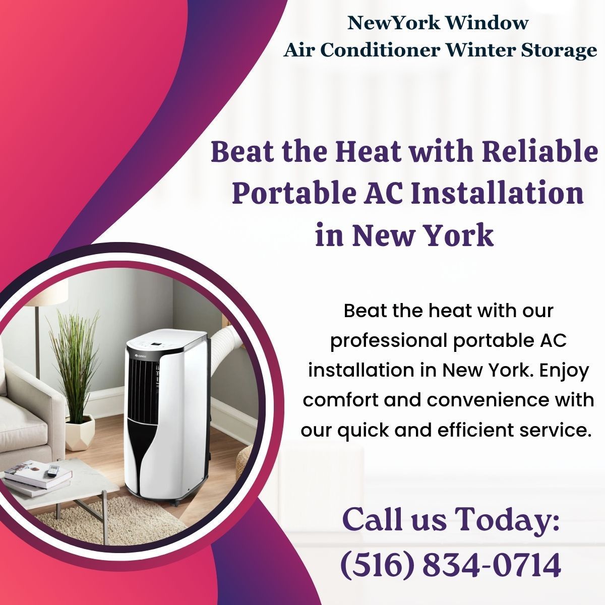 NewYork Window Air Conditioner Winter Storage tweet media
