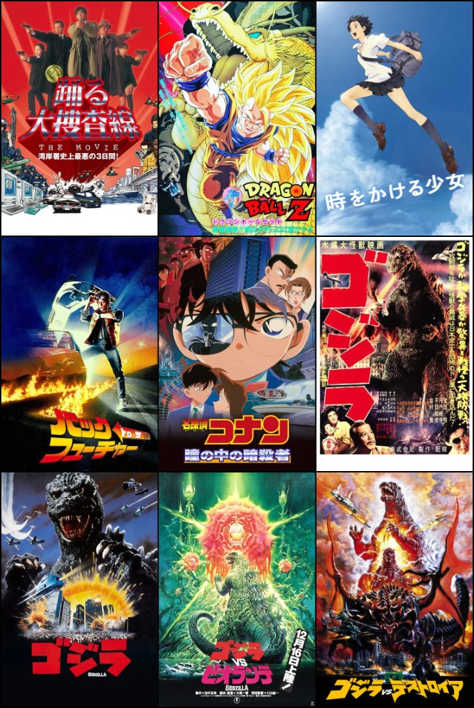 4つはパッと思い浮かんだのよ、4つは。 私を構成する9つの映画を選