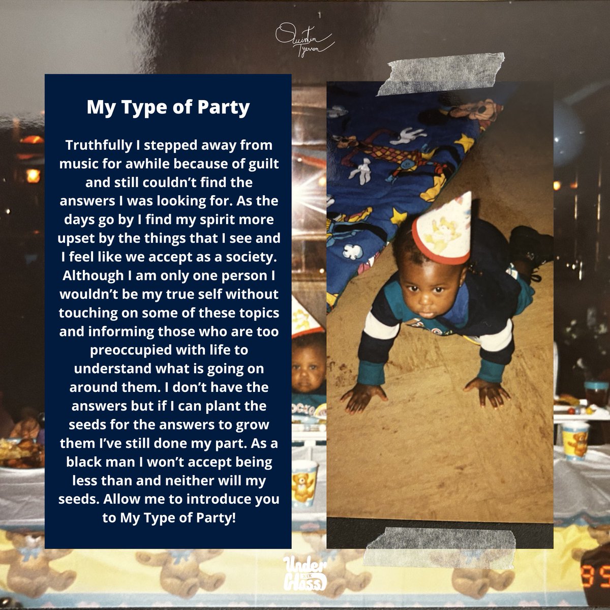 QuintinTyevon's tweet photo. I don’t do politics, but I’d still like to introduce you to…

“My Type of Party” 🍾

Powered By: @underclassxix @CodeSwitchHQ 

https://t.co/yteGgWawL6 https://t.co/G5rRbH5hdL