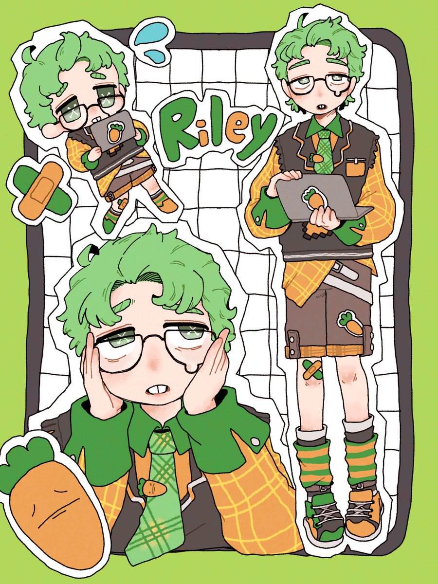 ライリー先生のコラボ衣装楽しみ🗺