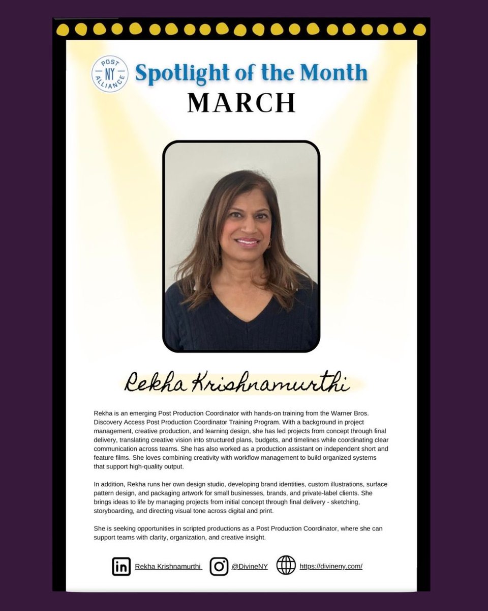 Rekha Krishnamurthi tweet media