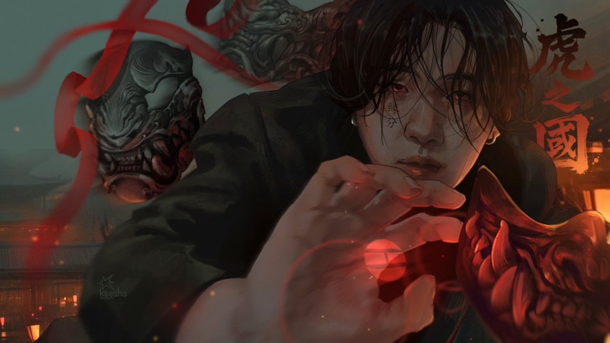 kseshasdiary's tweet photo. 虎之國 [ tora no kuni ] — tiger country
#btsfanart #yoongi #arirang https://t.co/Kl82y1aEkM
