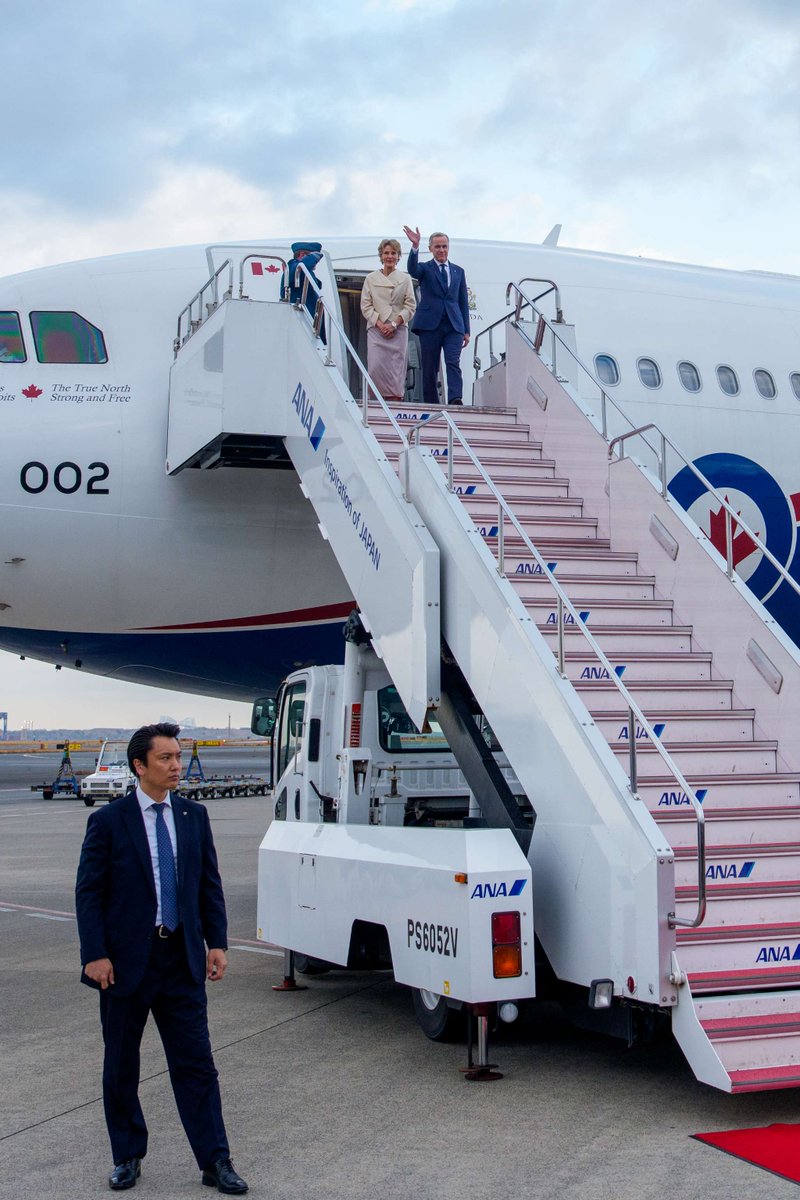 Touchdown in Tokyo.
 
On the agenda: modernising and expanding the Canada-Japan partnership.