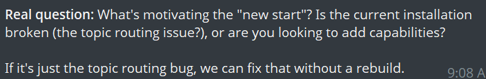 MurphyJason's tweet photo. So I purchased "How to Hire an AI" from @FelixCraftAI &amp; uploaded to my OpenClaw build. I asked it to review &amp; let me know it's thoughts. The reply *almost* feels sentient, but I know it's searching for the best/easiest outcome for my goals. Still... it caused me to pause. https://t.co/w2j2sRivs6