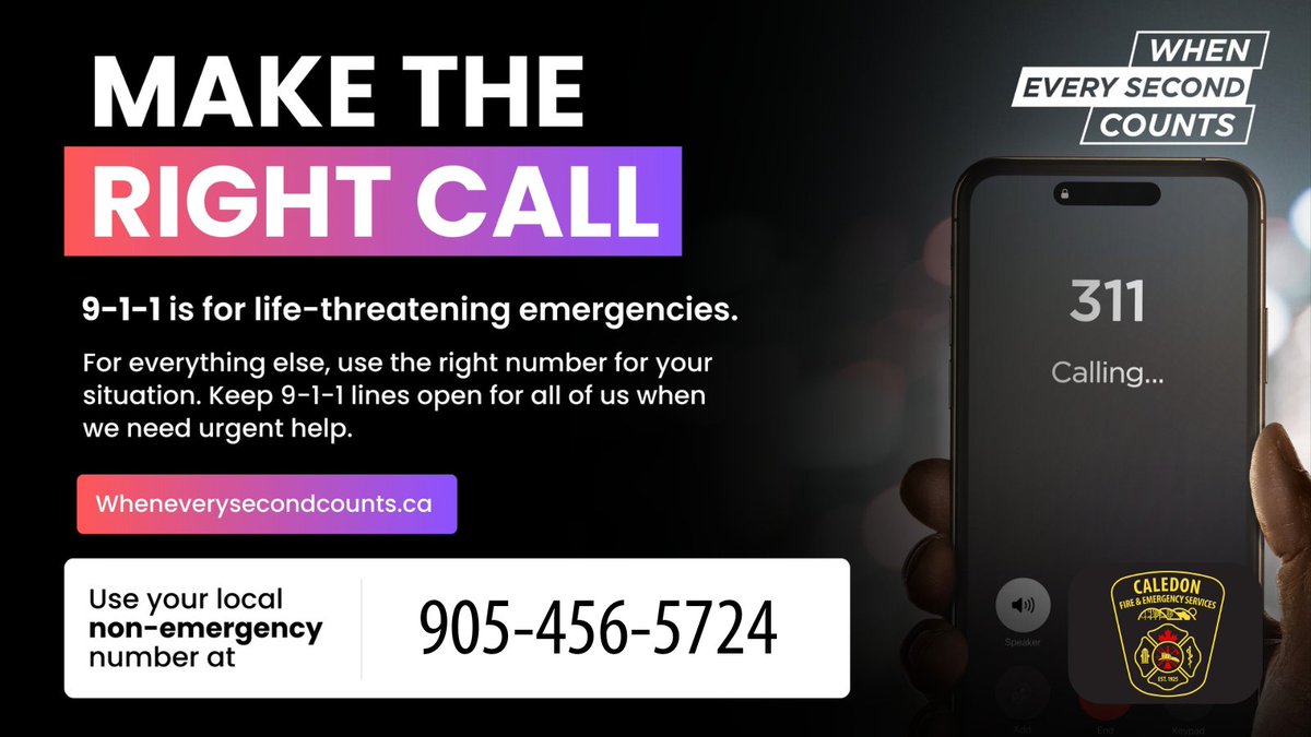 Caledon Fire & Emergency Services tweet media