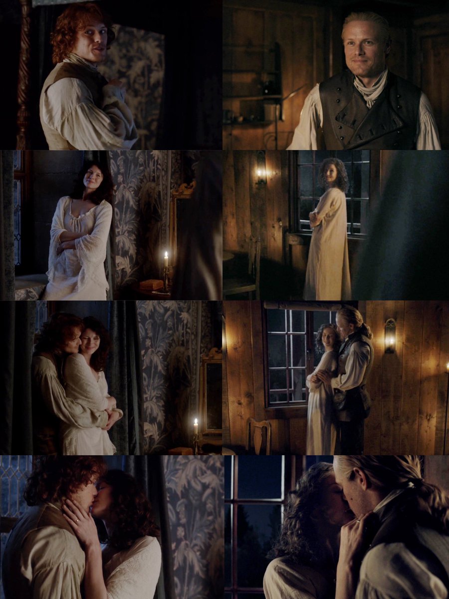 oh jamieclaire parallels you are so very dear to me #outlander