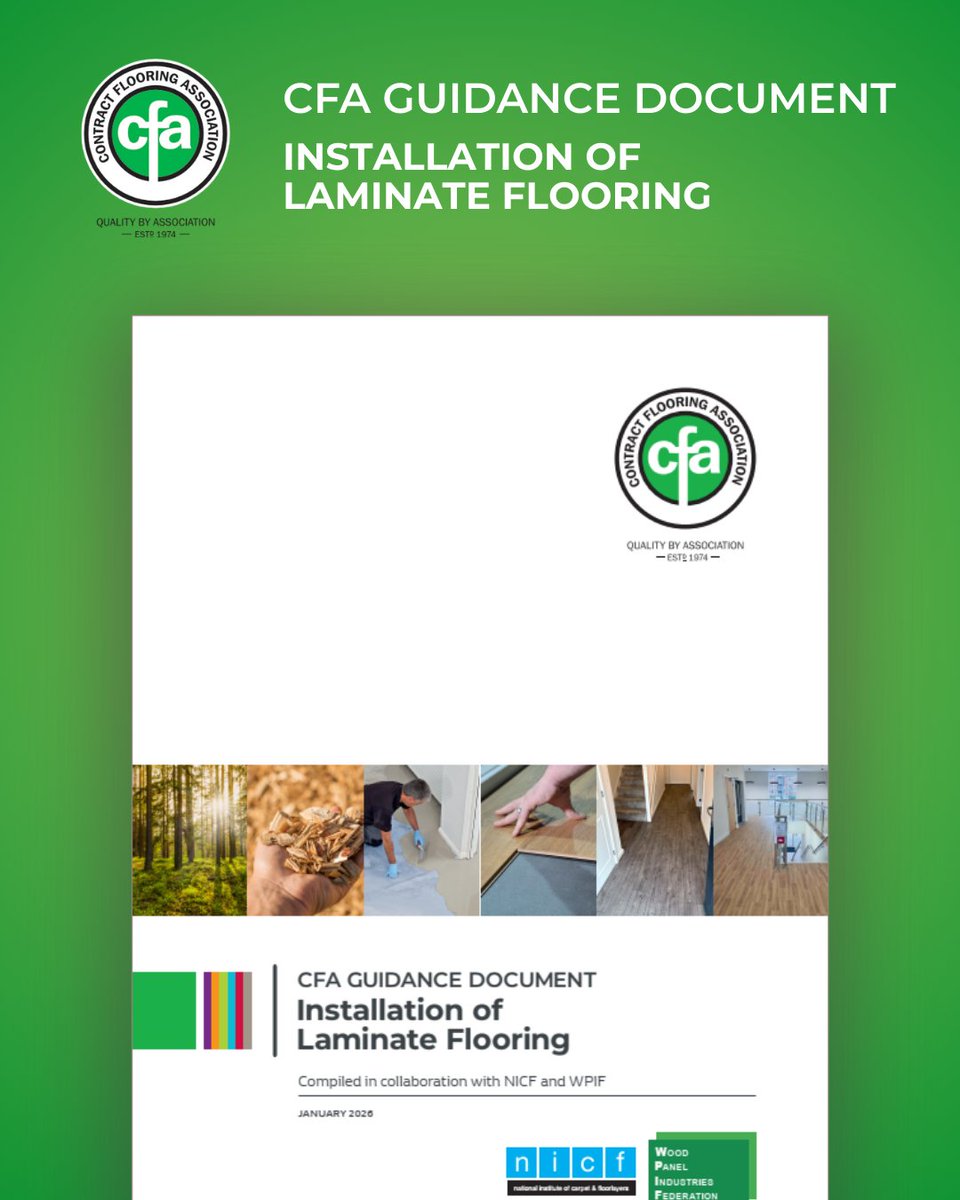 The Contract Flooring Association tweet media