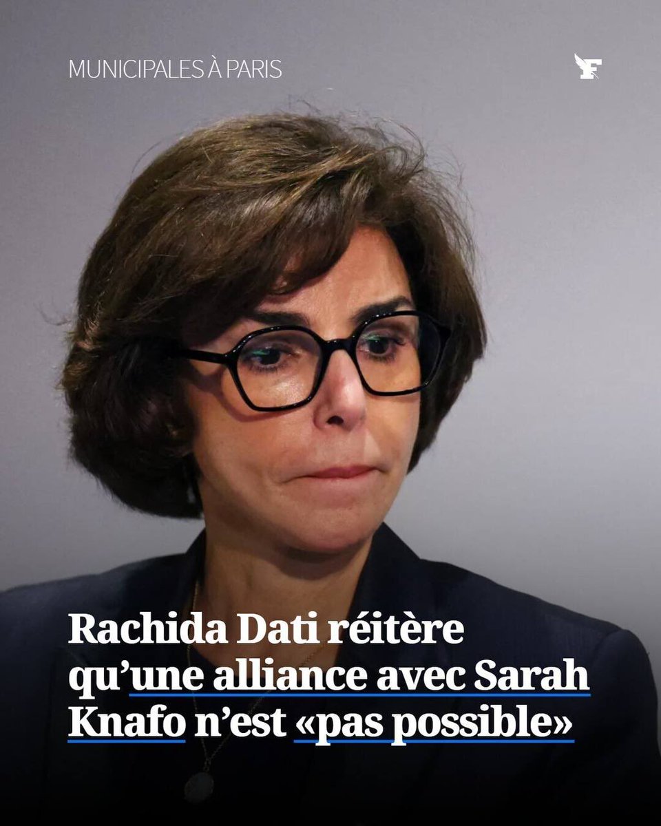 La stratégie de Dati est claire, faire perdre la droite ET comme disait l’autre c’est pas la stratégie qui m’inquiète, c’est le stratège ! Votez Knafo pour faire gagner la droite à Paris❤️🇫🇷