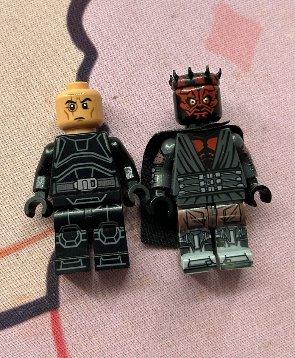 taking my cosmetology license exam today, bringing crosshair and maul for luck🍀