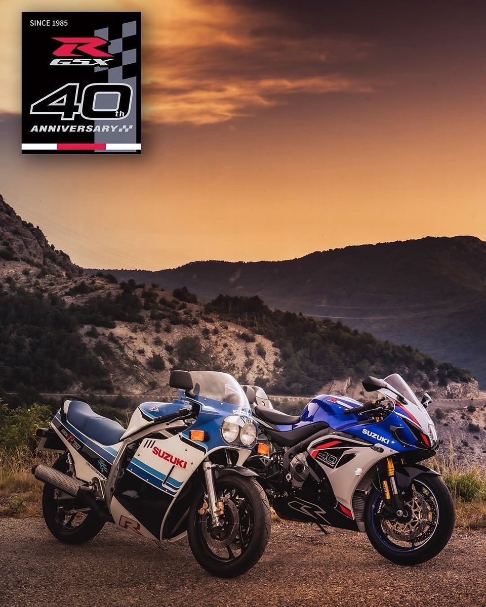 suzukicycles's tweet image. #FlashbackFriday GSX-R Edition 🏁

40 years of performance. 40 years of GSX-R.
Celebrate the legacy with the GSX-R1000R 40th Anniversary Edition—a tribute to four decades of performance and innovation.

SuzukiCycles.com

European model shown.

#Suzuki #SuzukiCycles #GSXR