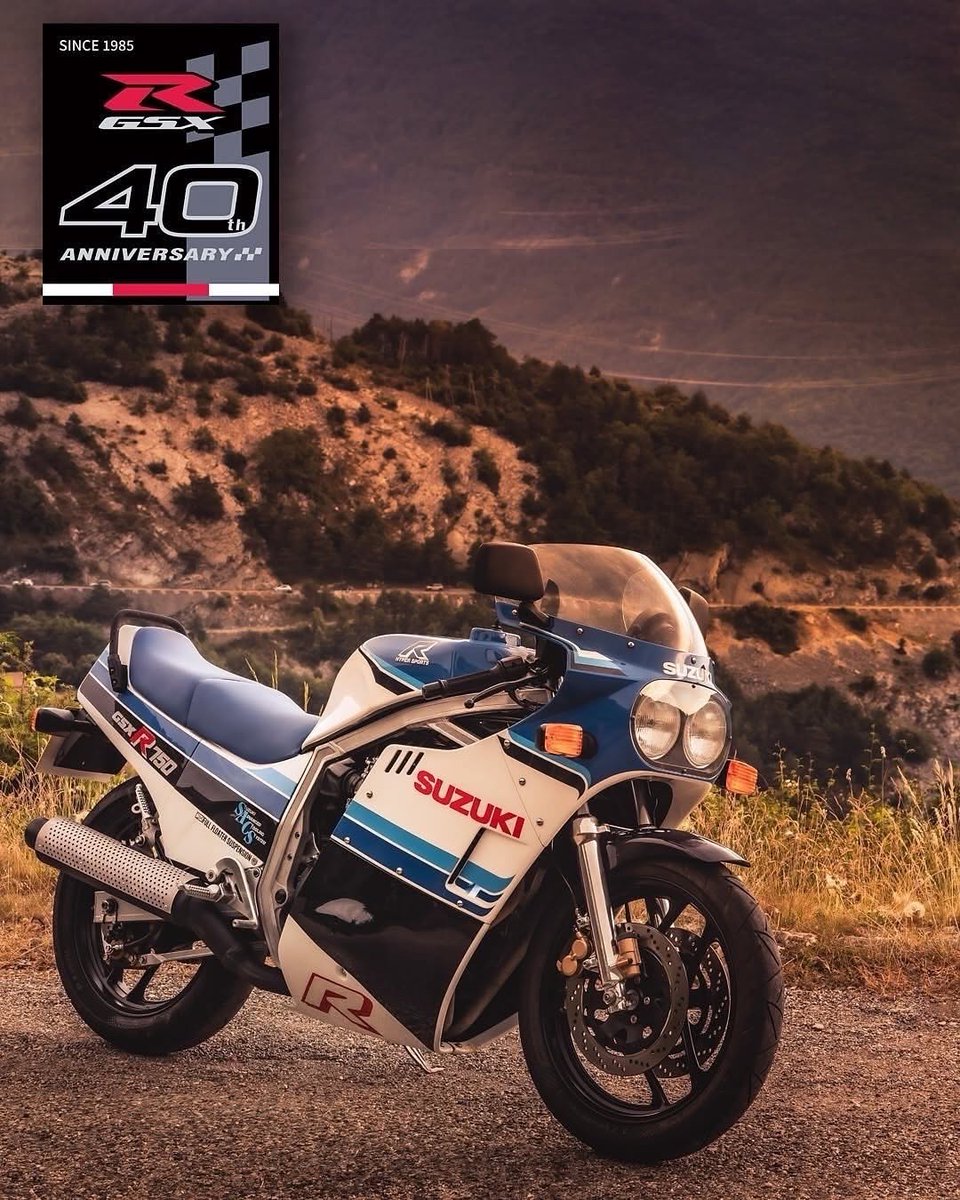 suzukicycles's tweet image. #FlashbackFriday GSX-R Edition 🏁

40 years of performance. 40 years of GSX-R.
Celebrate the legacy with the GSX-R1000R 40th Anniversary Edition—a tribute to four decades of performance and innovation.

SuzukiCycles.com

European model shown.

#Suzuki #SuzukiCycles #GSXR
