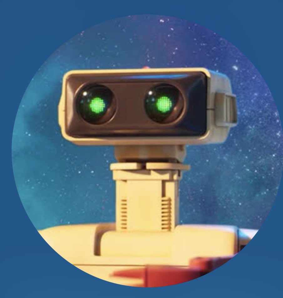 First look at R.O.B. From the Super Mario Galaxy Movie.