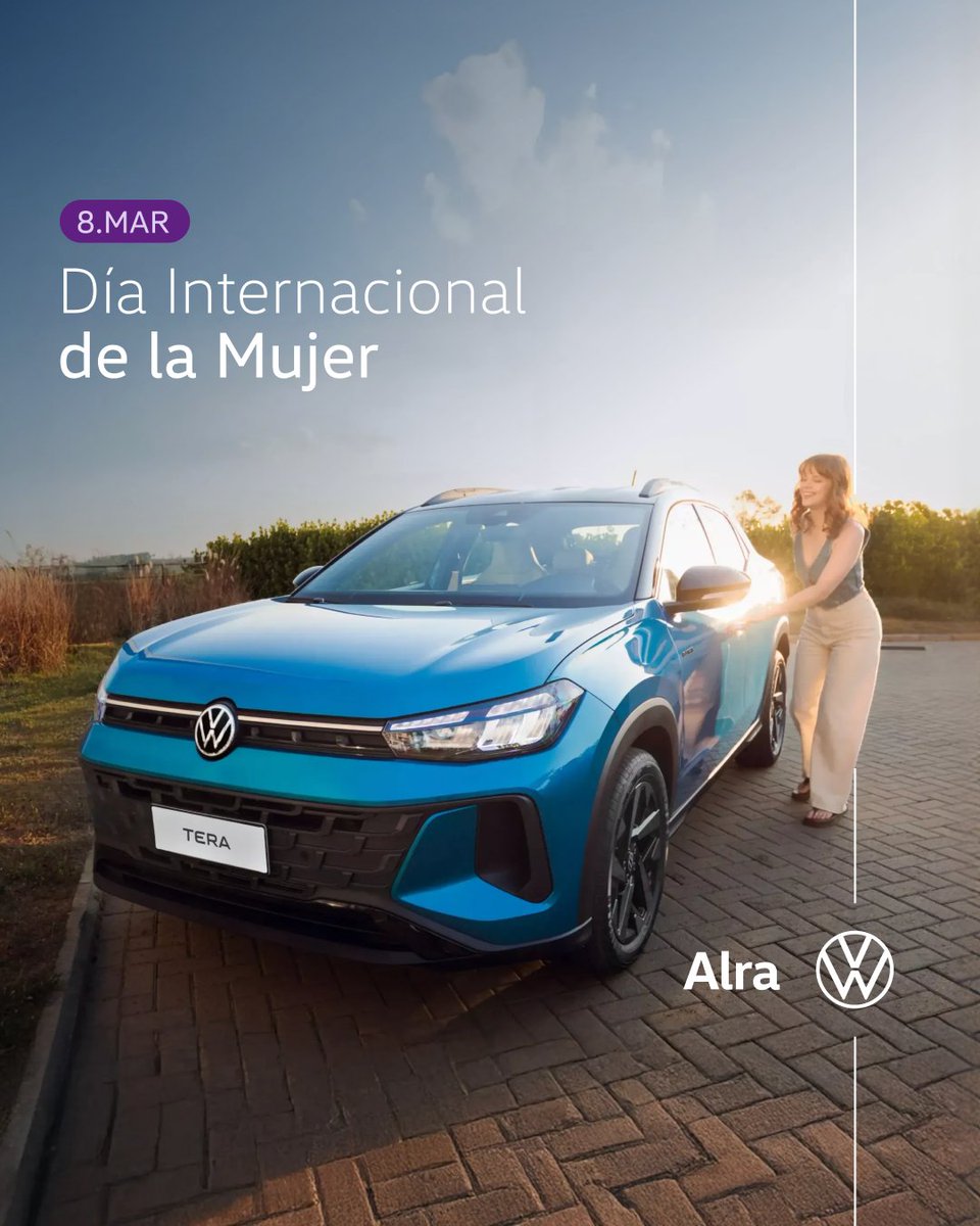 alravwoficial's tweet image. Este 8M seguimos impulsando un camino con más igualdad y oportunidades reales. ✨🤝

Sigamos construyendo espacios de respeto y crecimiento todos los días.

Alra

#Volkswagen #Alra #AlraVolkswagen #VolkswagenArgentina